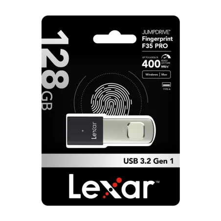 Lexar Fingerprint F35pro USB 3.2 128GB pendrive